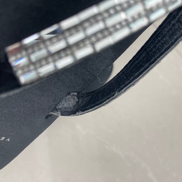 Yellow Box Rhinestone Bling Flip Flops Womens 8M - Picture 10 of 11